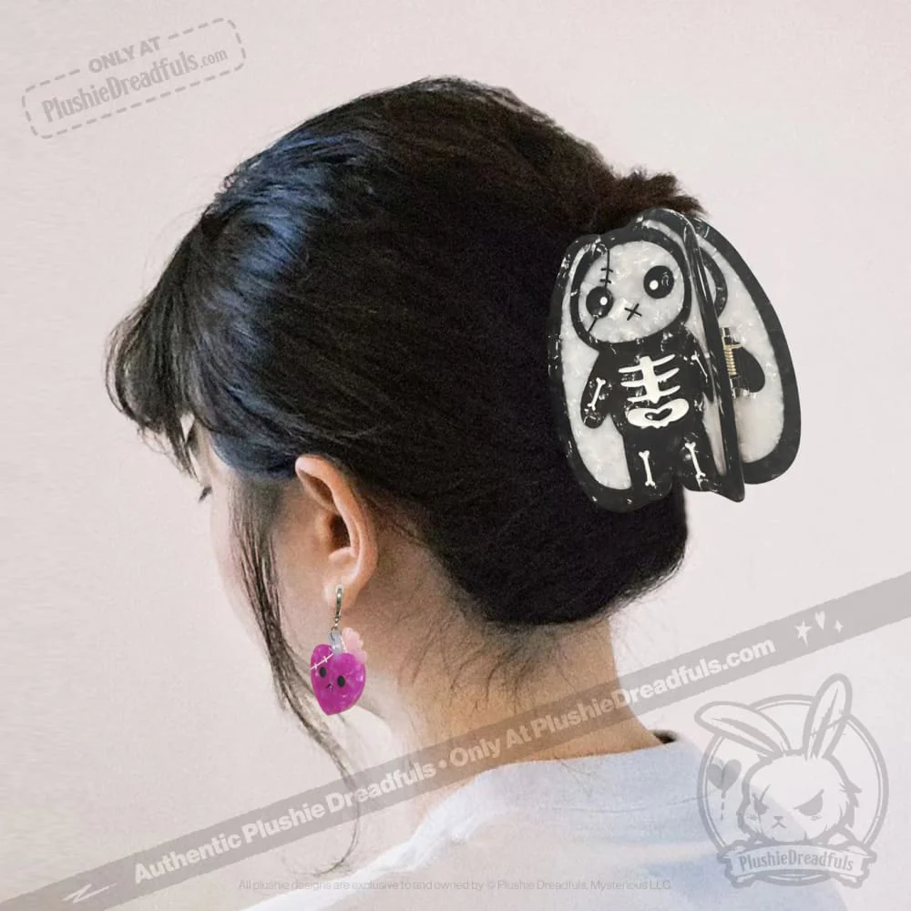 Bone Organ Izer Heart and Stomach Earrings - Image 2