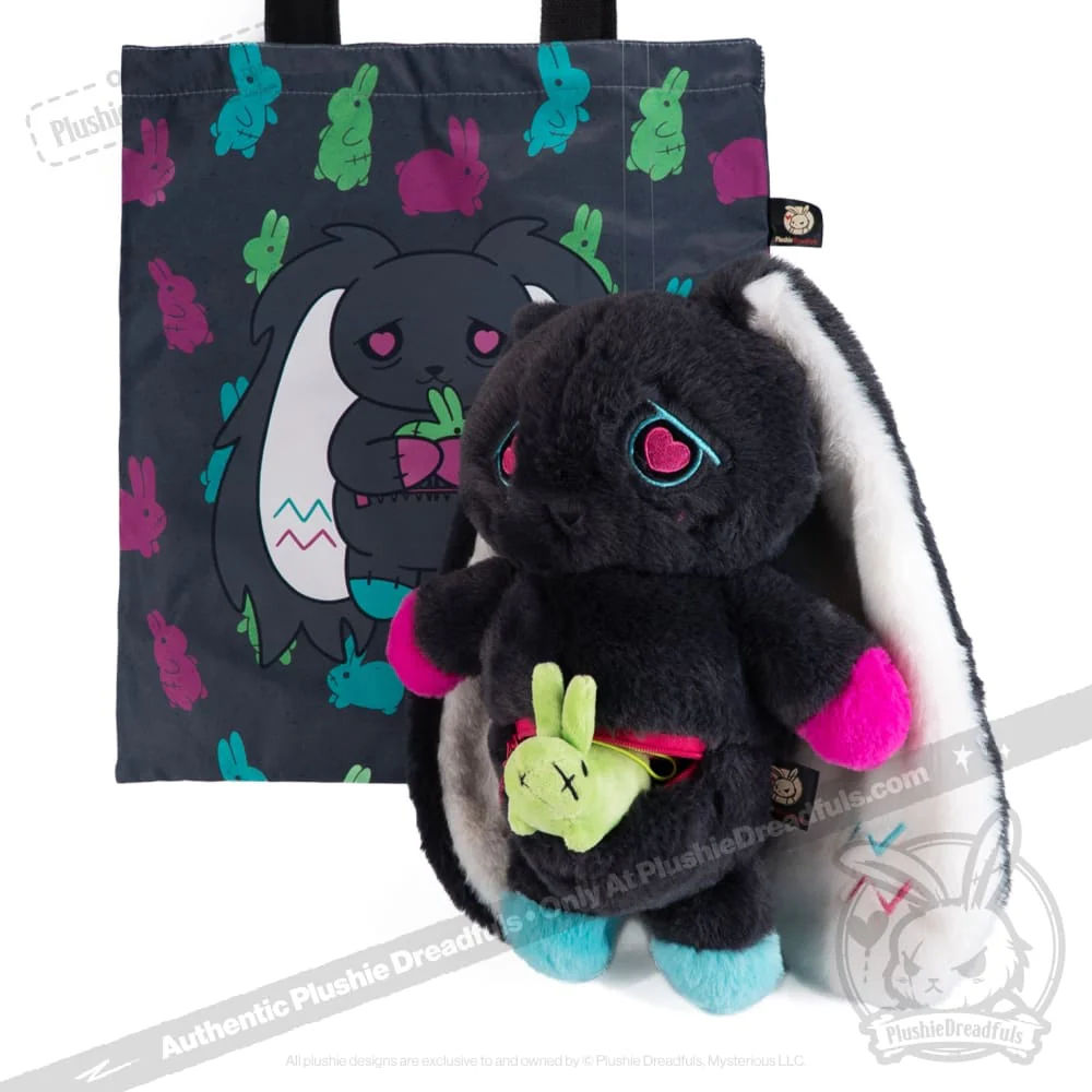 Plushie Dreadfuls - Buns in a Bun Pregnant Rabbit - Plush Stuffed Animal - Image 15