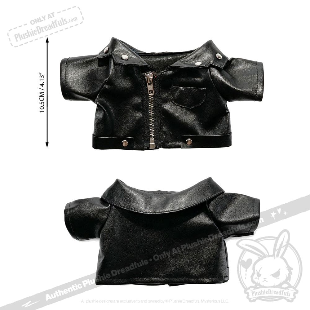 Plush Outfit - Black Leather Jacket - Image 3
