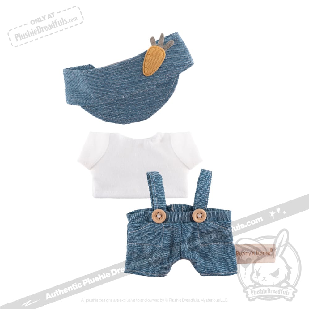 Mini Plush Outfit - Overall Set - Image 5