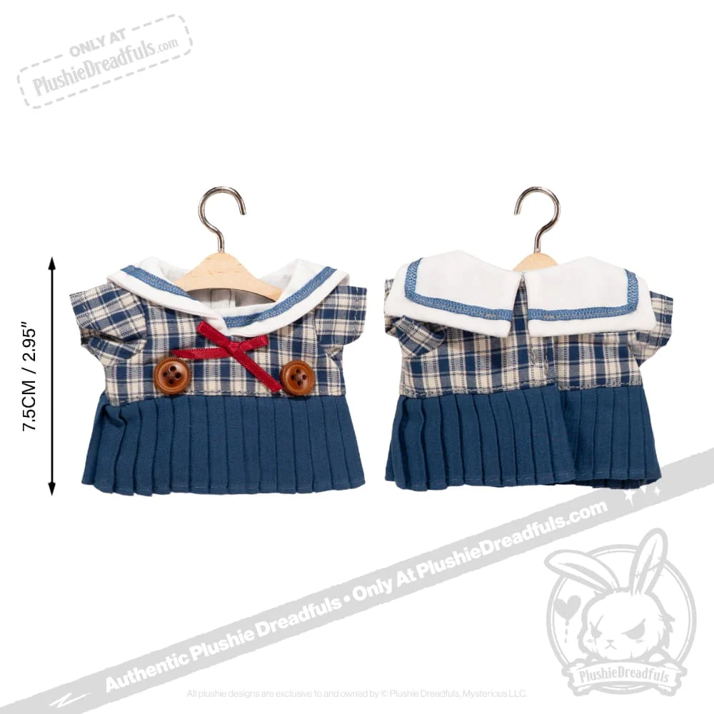 Mini Plush Outfit - Sailor Prep Ensemble - Image 2