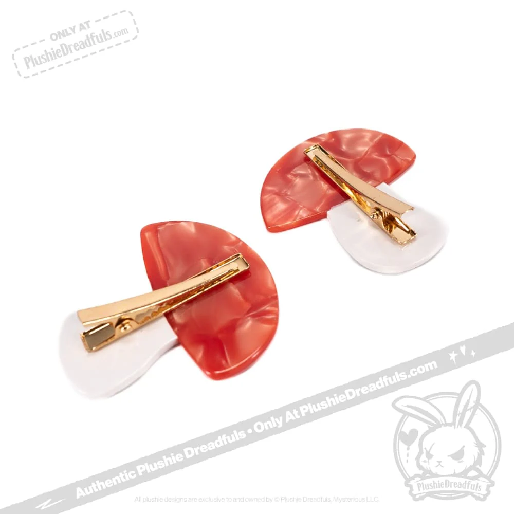 Mushroom Hair Clips - Image 2