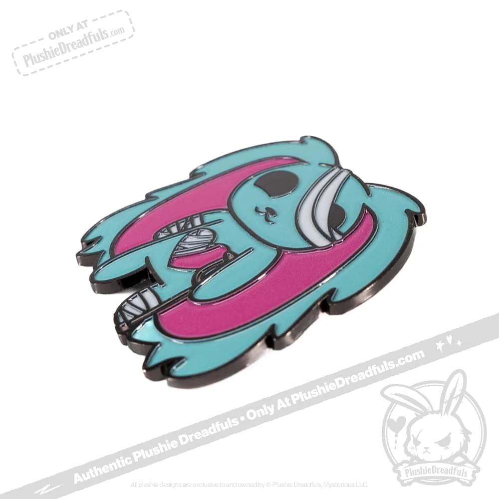 Plushie Dreadfuls - 2 inch Enamel Pin - Image 2