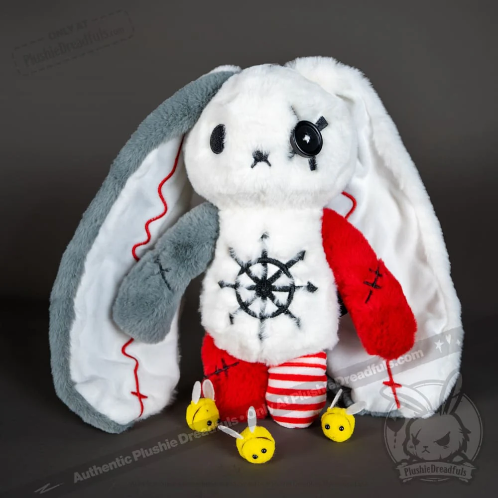 Plushie Dreadfuls - ADHD Rabbit - Plush Stuffed Animal - Image 11