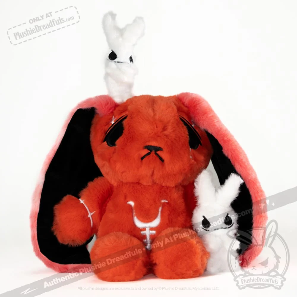 Plushie Dreadfuls - Anxiety Rabbit - Plush Stuffed Animal - Image 25
