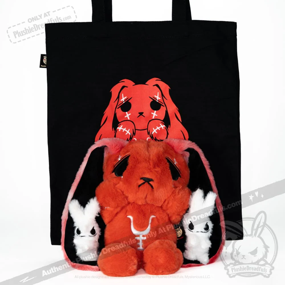 Plushie Dreadfuls - Anxiety Rabbit - Plush Stuffed Animal - Image 3