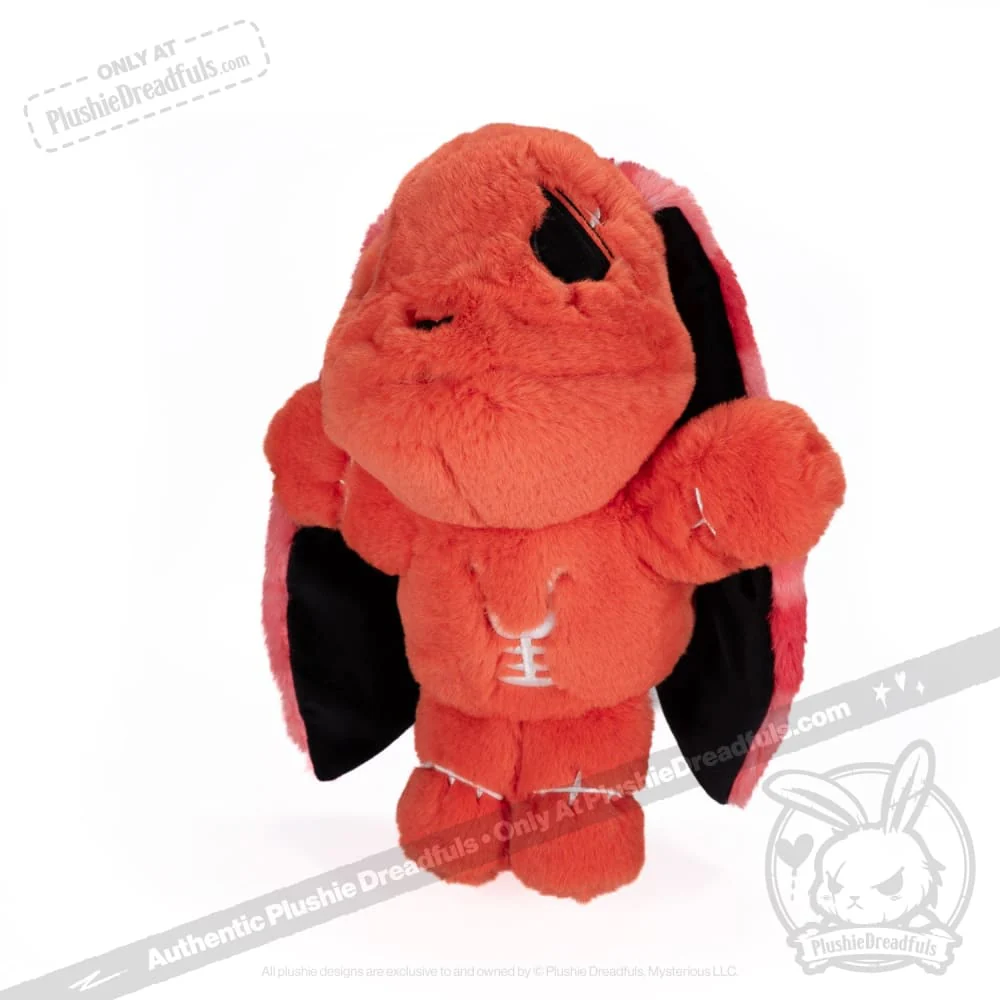 Plushie Dreadfuls -  Anxiety Rabbit Plush Puppet - Image 4