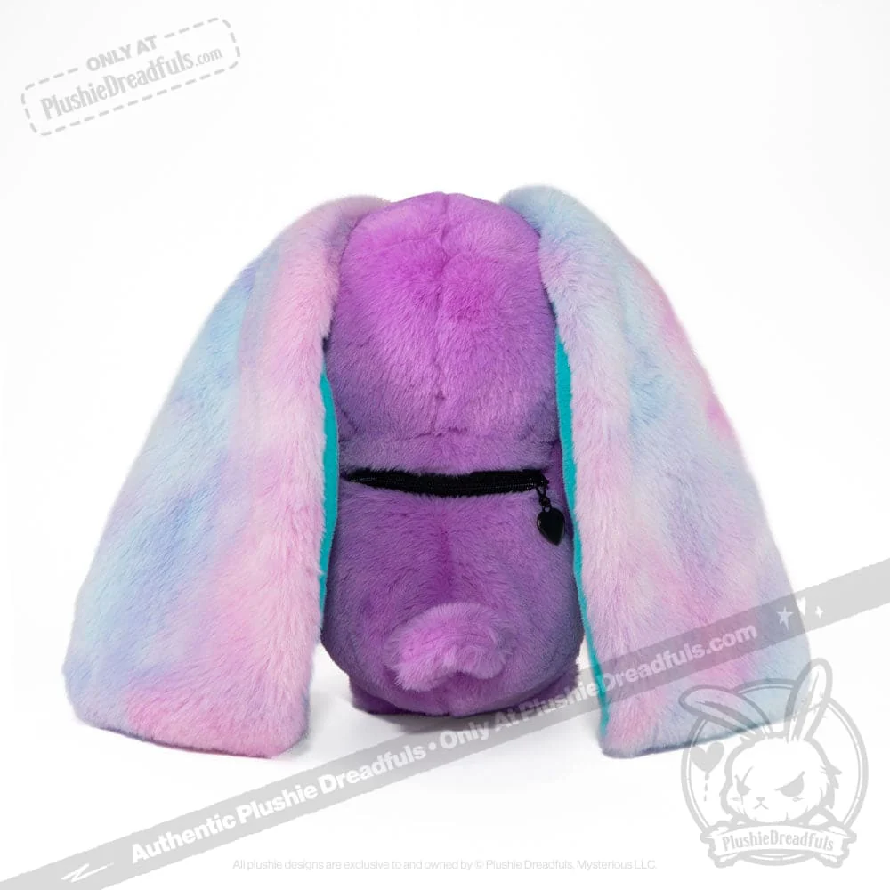 Plushie Dreadfuls - Anxiety Rabbit (PURPLE TEAL Limited Edition) - Plush Stuffed Animal - Image 24
