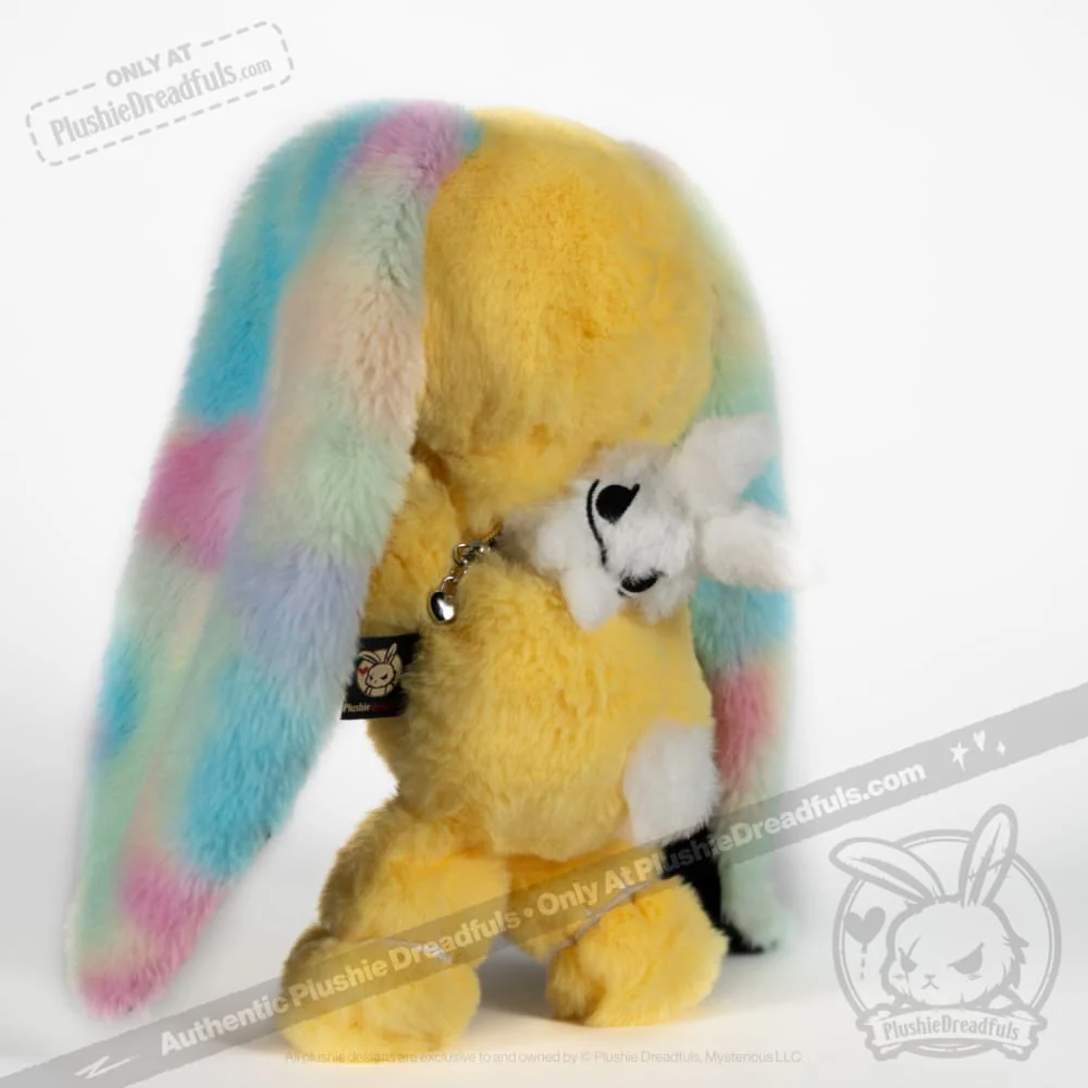 Plushie Dreadfuls - Anxiety Rabbit (YELLOW Limited Edition) - Plush Stuffed Animal - Image 10
