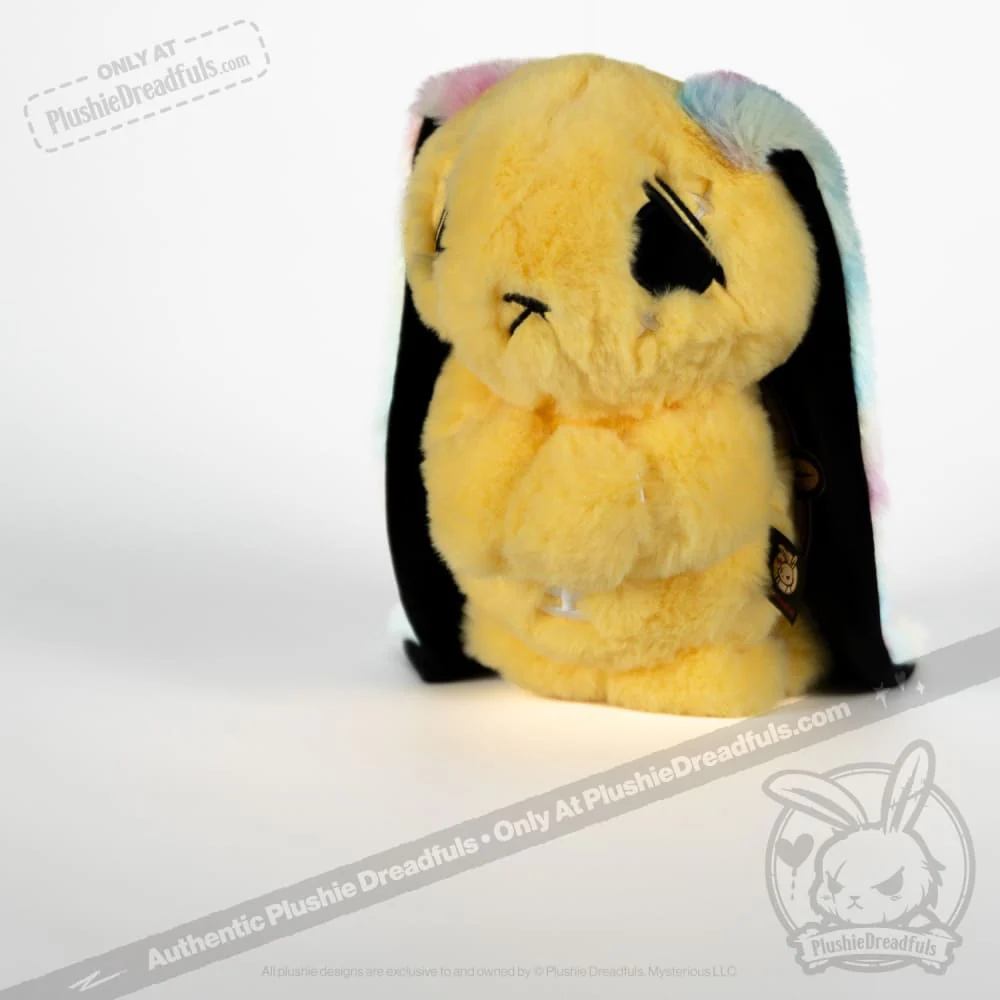 Plushie Dreadfuls - Anxiety Rabbit (YELLOW Limited Edition) - Plush Stuffed Animal - Image 14