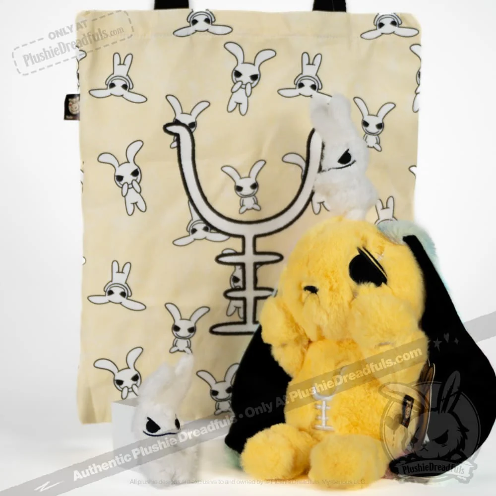 Plushie Dreadfuls - Anxiety Rabbit (YELLOW Limited Edition) - Plush Stuffed Animal - Image 18