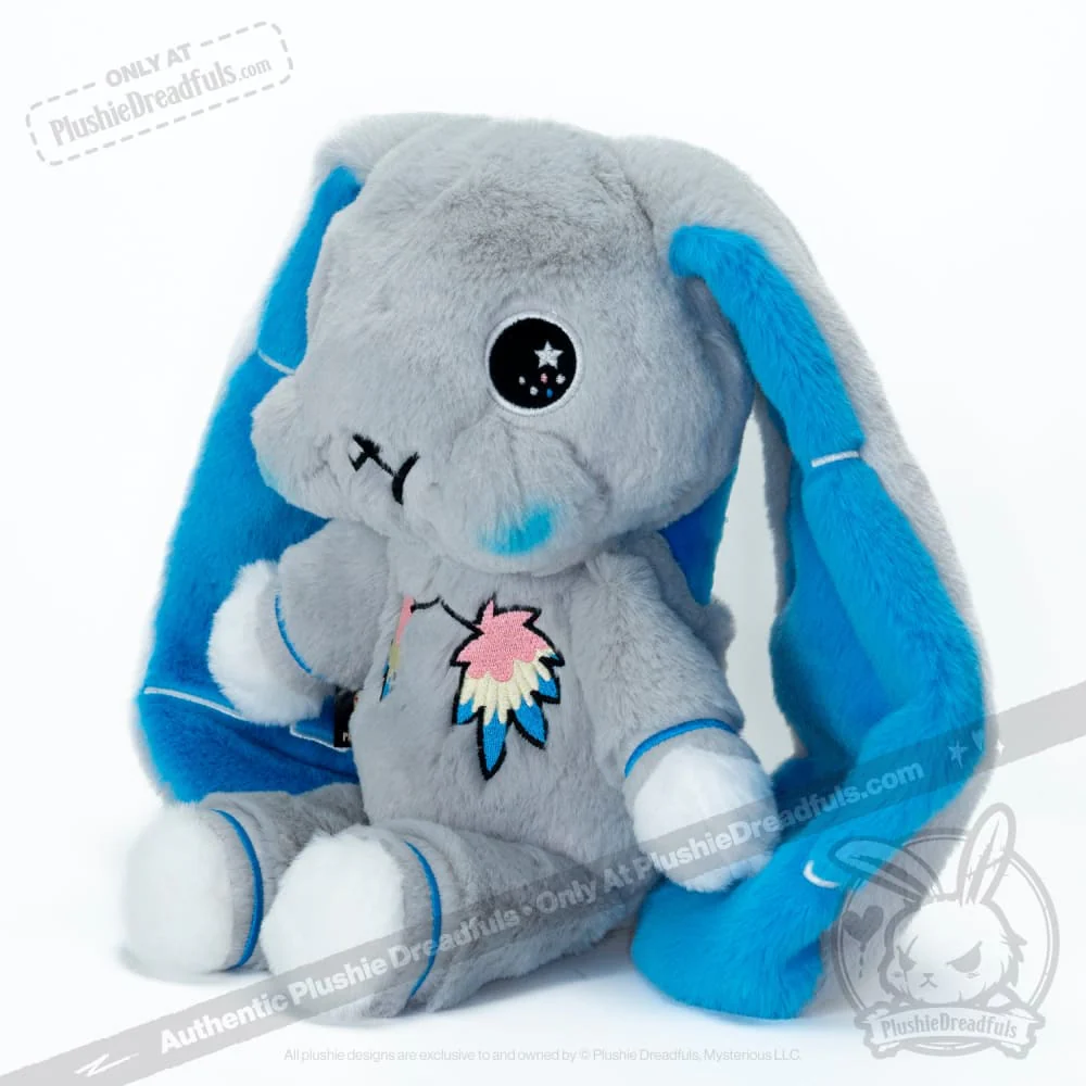 Plushie Dreadfuls - Asthma Rabbit - Plush Stuffed Animal - Image 10
