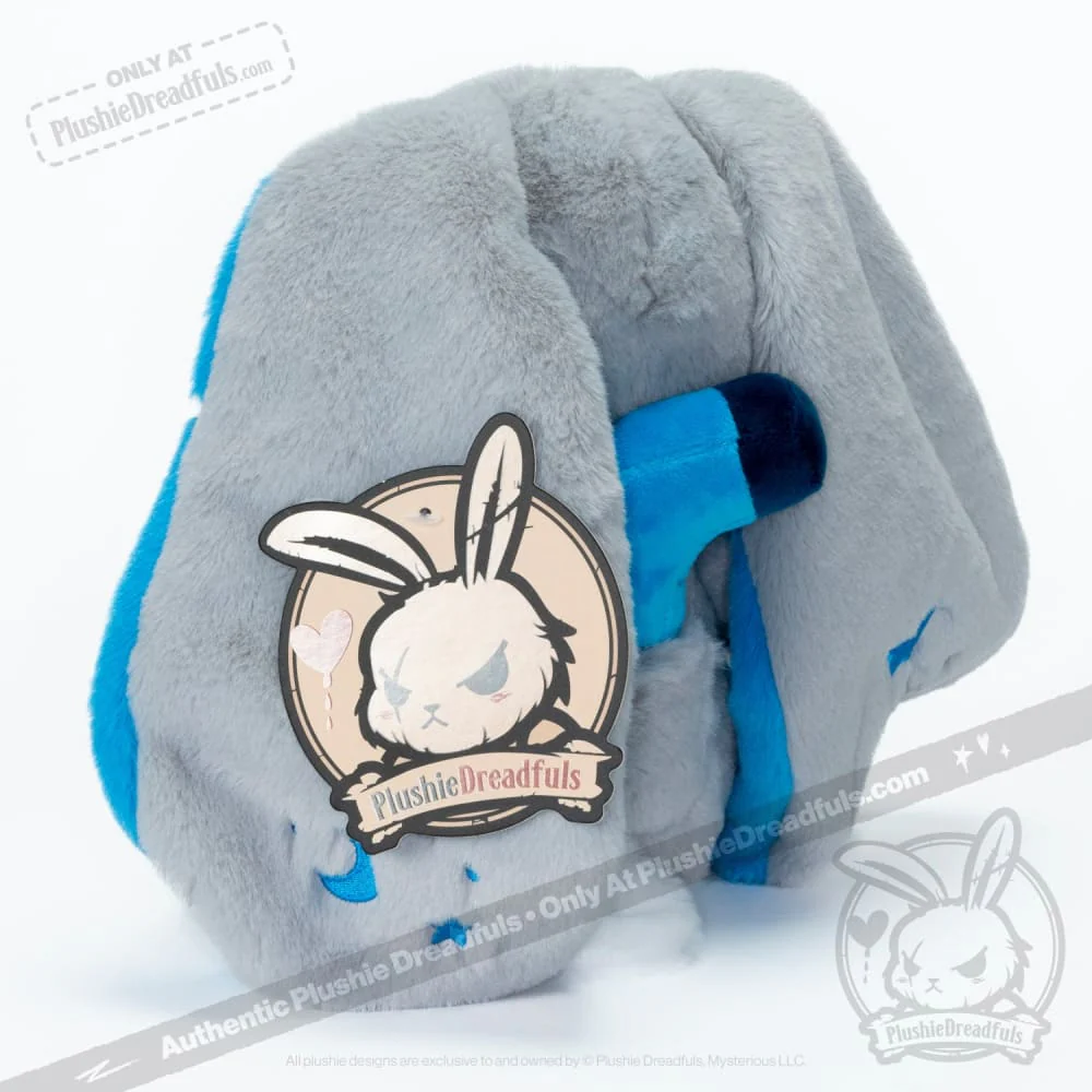 Plushie Dreadfuls - Asthma Rabbit - Plush Stuffed Animal - Image 11