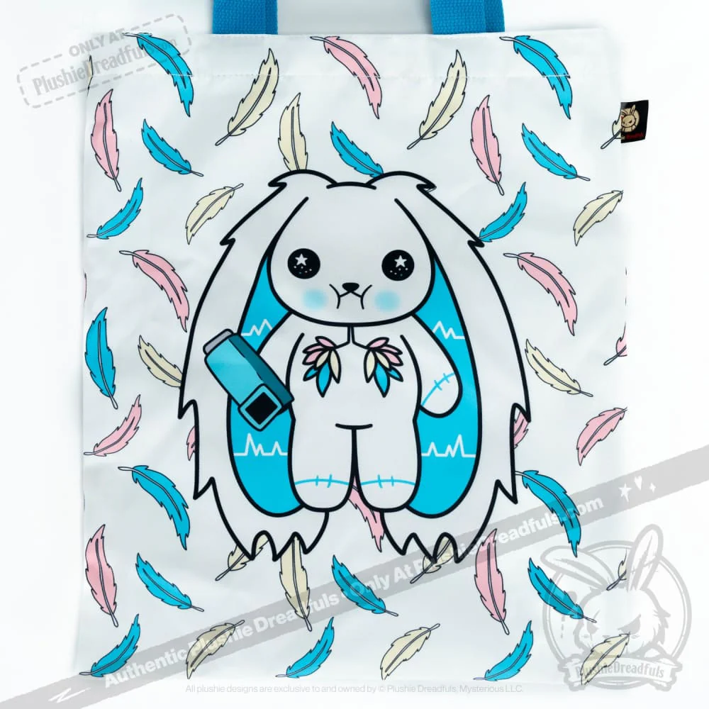 Plushie Dreadfuls - Asthma Rabbit - Plush Stuffed Animal - Image 7