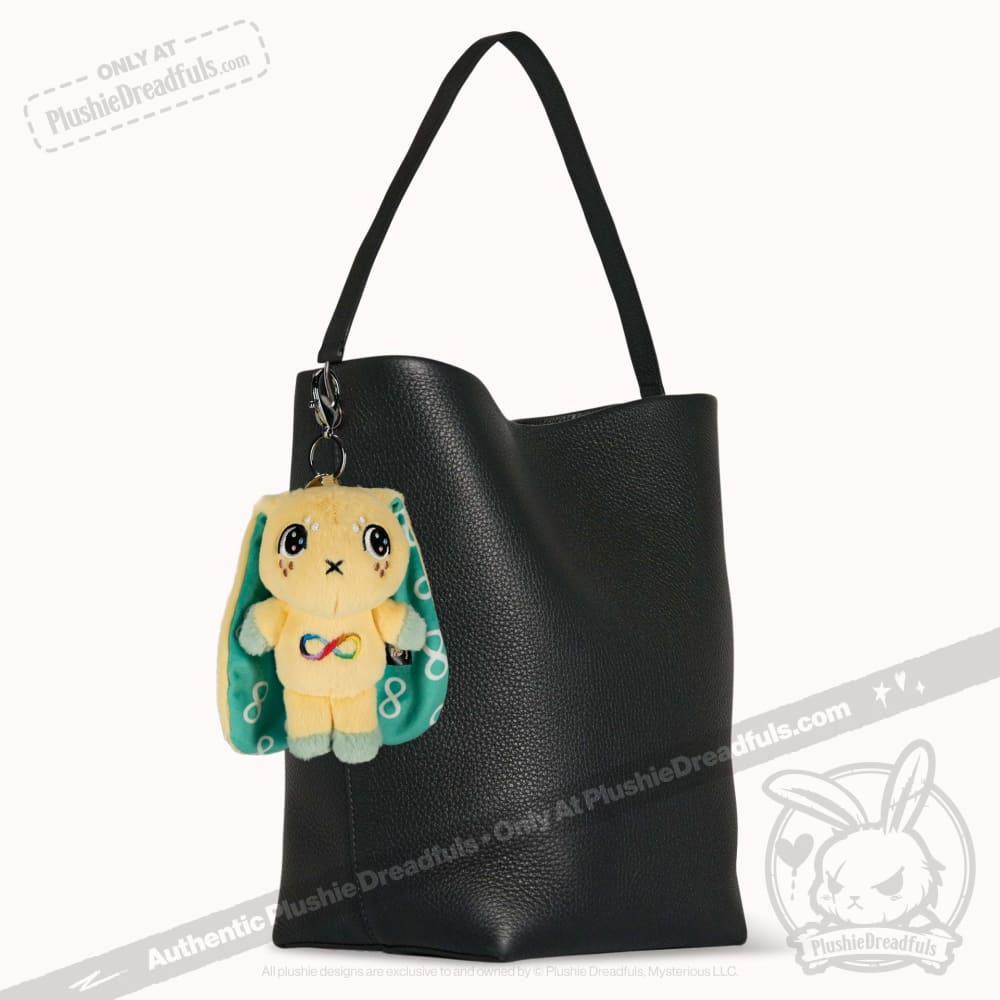 Plushie Dreadfuls - Autism Rabbit Plush Keychain Accessory - Image 10