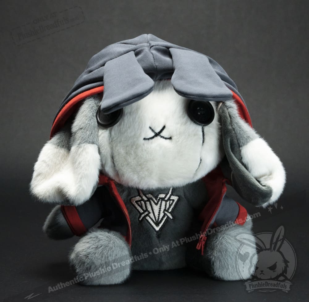 Plushie Dreadfuls -Avoidant Personality Disorder Rabbit - Plush Stuffed Animal - Image 5