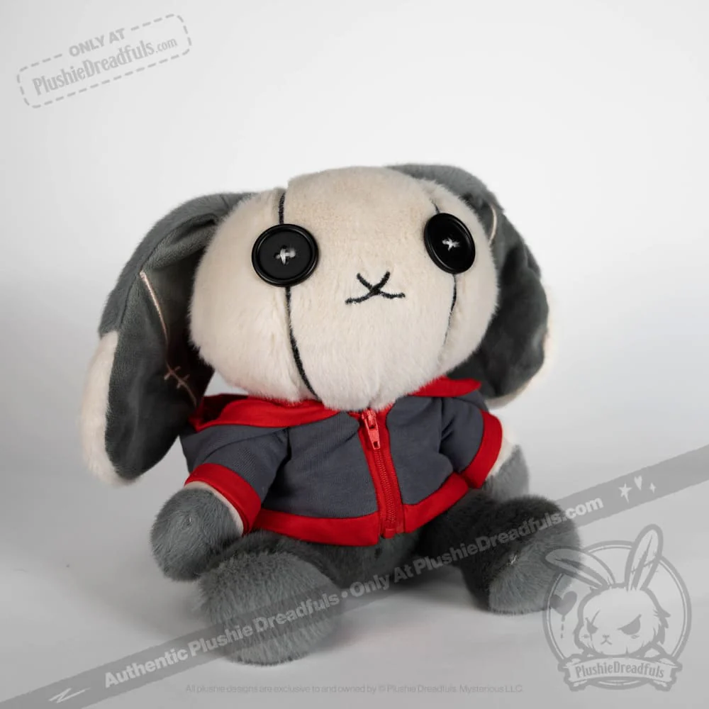 Plushie Dreadfuls -Avoidant Personality Disorder Rabbit - Plush Stuffed Animal - Image 9