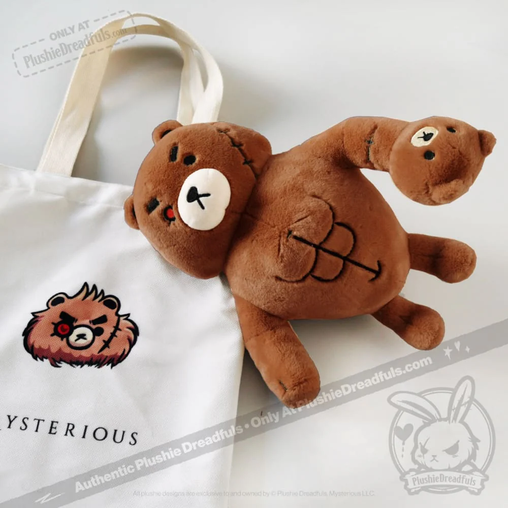 Plushie Dreadfuls -  Bearfisted Ripped Bear - Plush Stuffed Animal - Image 12