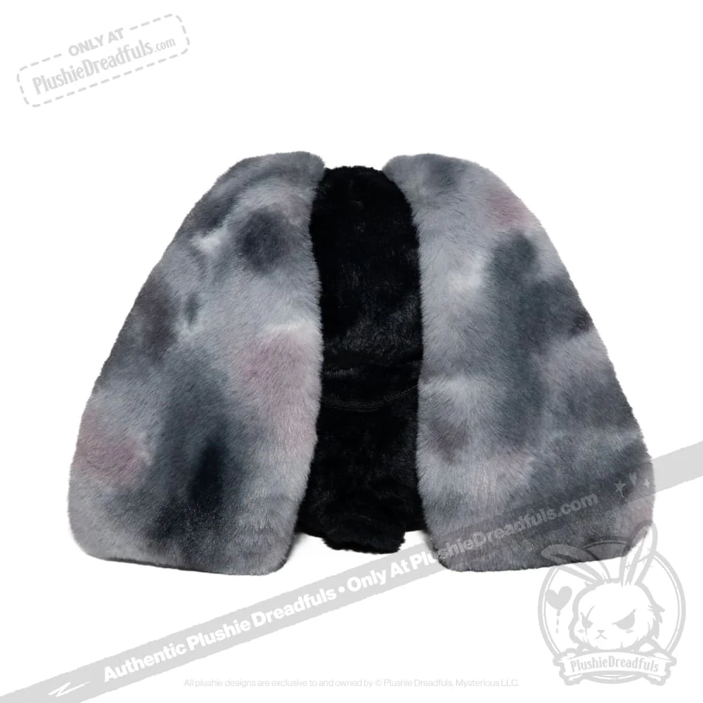 Plushie Dreadfuls - Black and Purple Anxiety Rabbit - Plush Stuffed Animal - Image 27