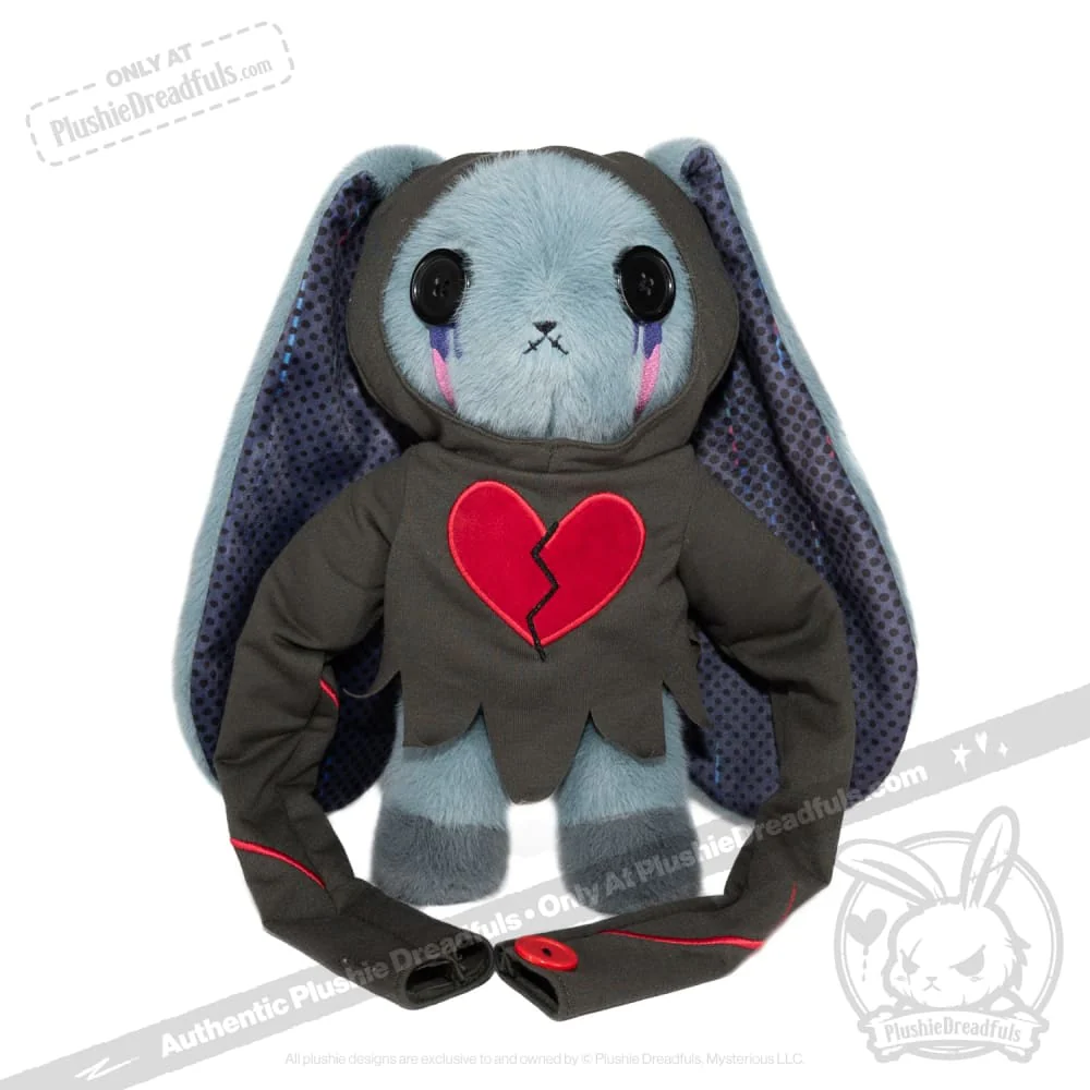 Plushie Dreadfuls -  Bullied into Silence Rabbit - Plush Stuffed Animal - Image 22