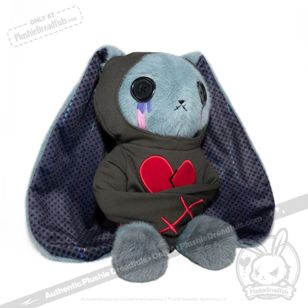 Plushie Dreadfuls -  Bullied into Silence Rabbit - Plush Stuffed Animal - Image 32
