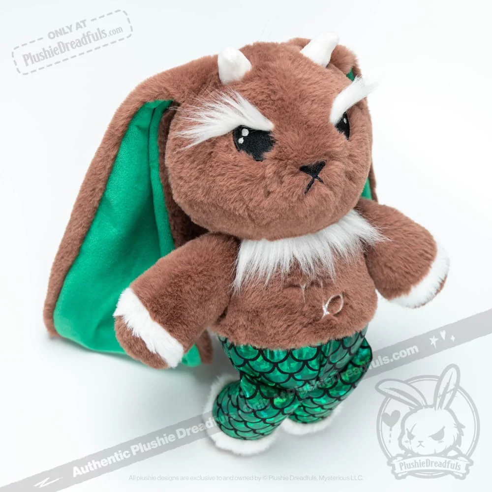 Plushie Dreadfuls - Capricorn Rabbit - Plush Stuffed Animal - Image 6