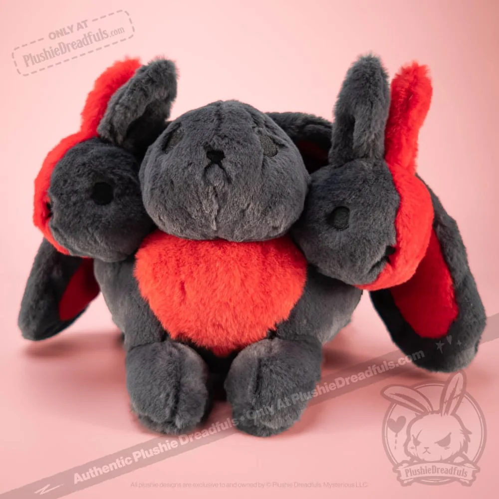 Plushie Dreadfuls - Cerberus Rabbit - Plush Stuffed Animal - Image 10