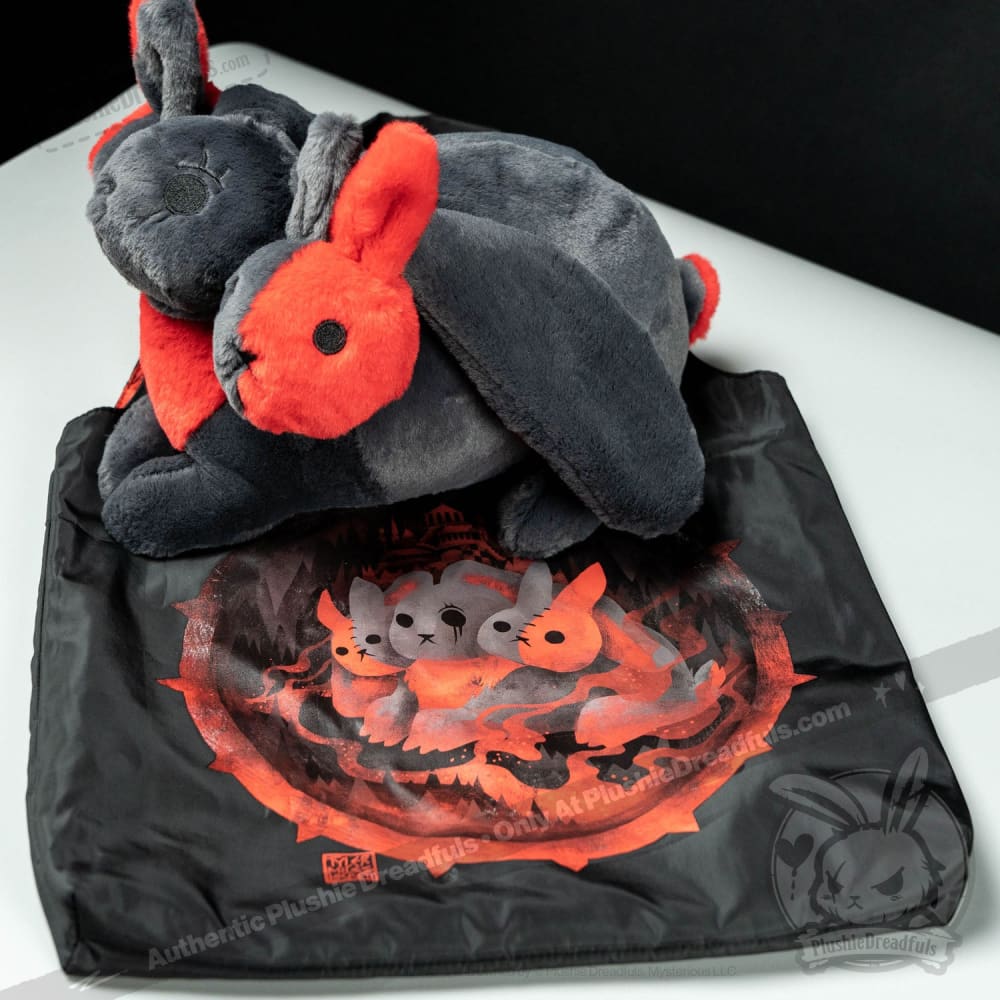 Plushie Dreadfuls - Cerberus Rabbit - Plush Stuffed Animal - Image 7