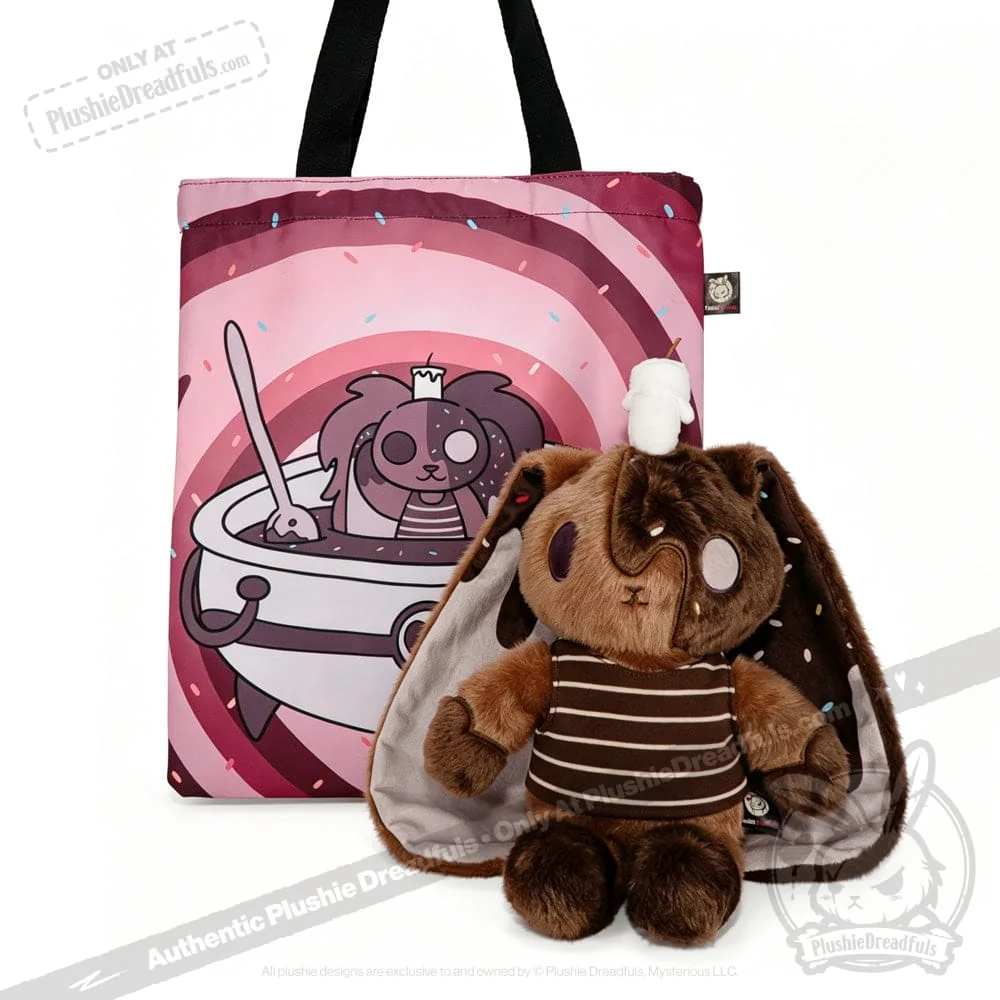 Plushie Dreadfuls - Coco Memento Chocolate Cake Rabbit - Plush Stuffed Animal - Image 10