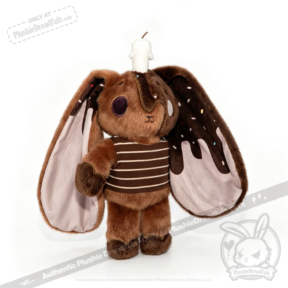 Plushie Dreadfuls - Coco Memento Chocolate Cake Rabbit - Plush Stuffed Animal - Image 16