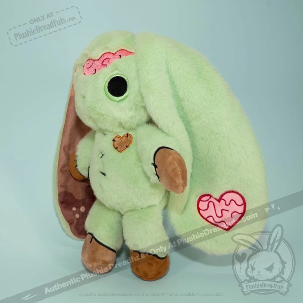 Plushie Dreadfuls -  Compost Zombie Rabbit - Plush Stuffed Animal - Image 4