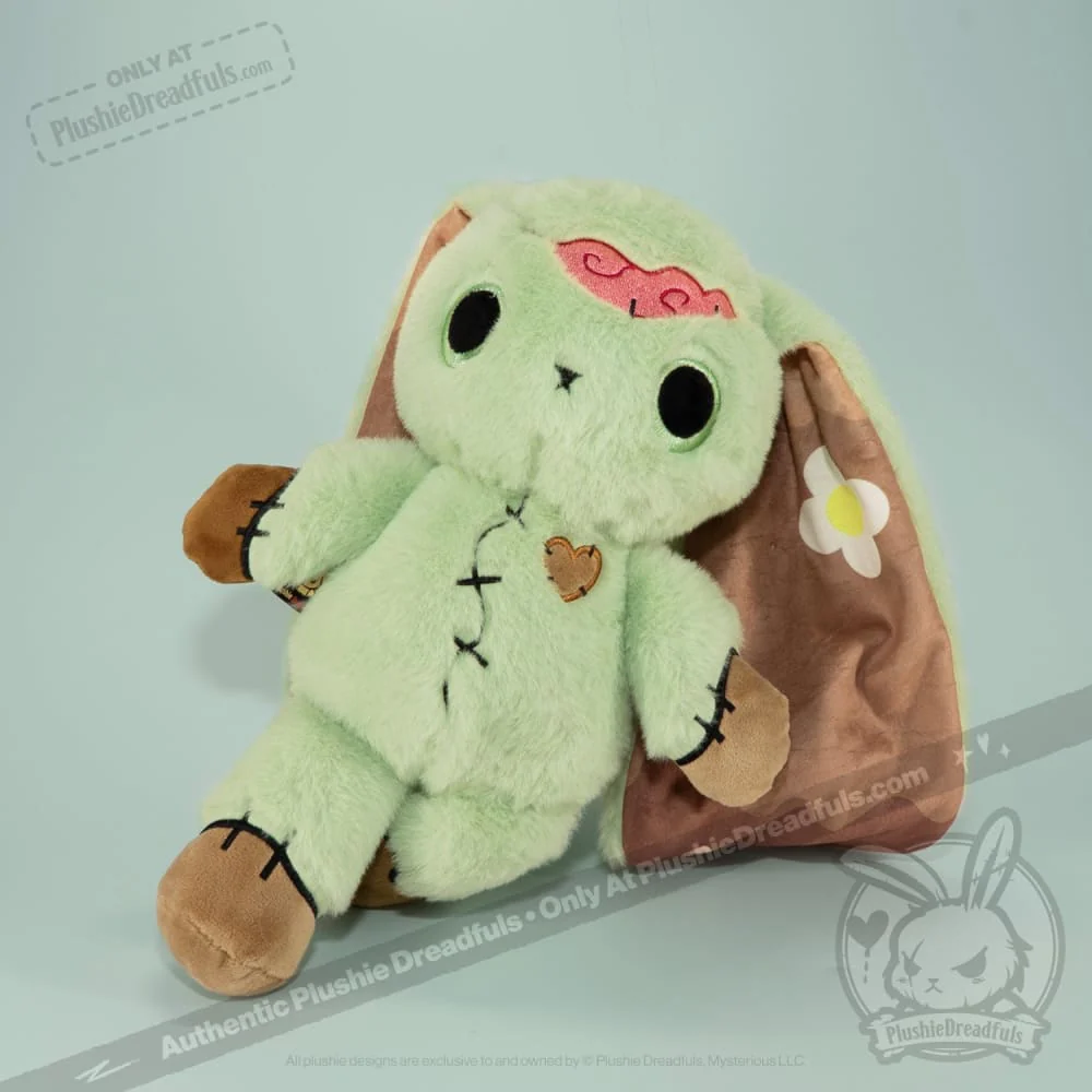 Plushie Dreadfuls -  Compost Zombie Rabbit - Plush Stuffed Animal - Image 9