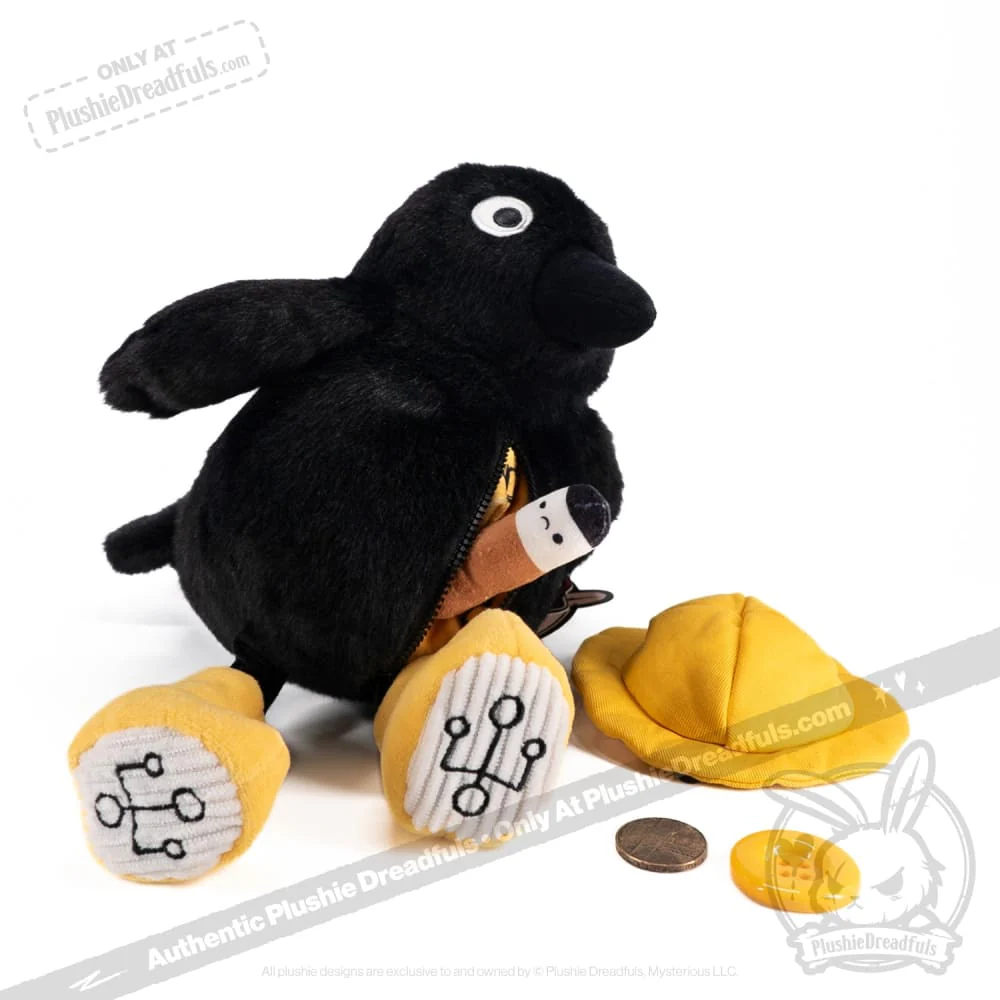 Plushie Dreadfuls -  Crowful Crow - Plush Stuffed Animal - Image 10