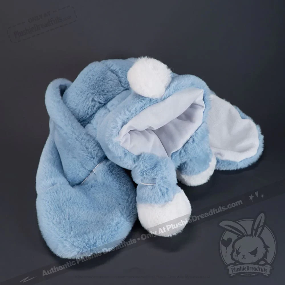 Plushie Dreadfuls -  Depression Rabbit Plush Puppet - Image 11