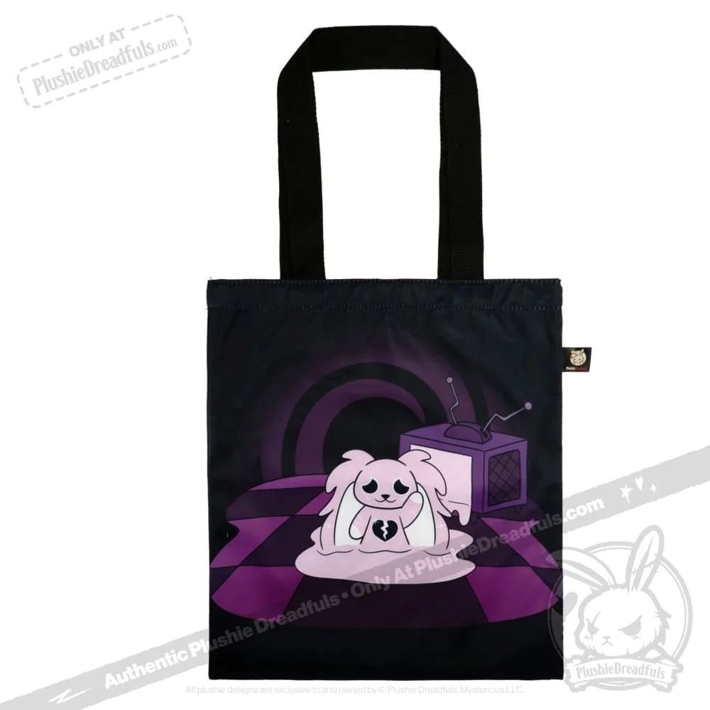 Plushie Dreadfuls - Depression Rabbit V2  Pink LE- Plush Stuffed Animal - Image 10
