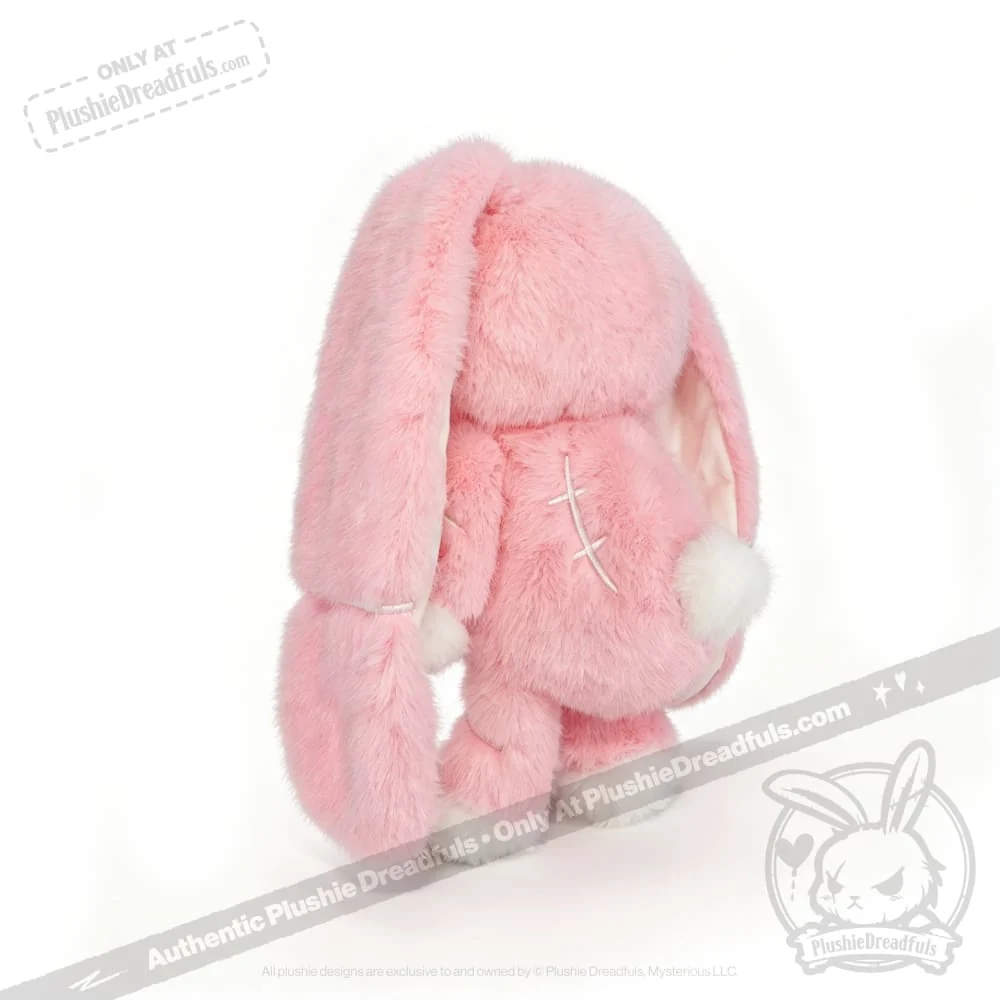 Plushie Dreadfuls - Depression Rabbit V2  Pink LE- Plush Stuffed Animal - Image 23