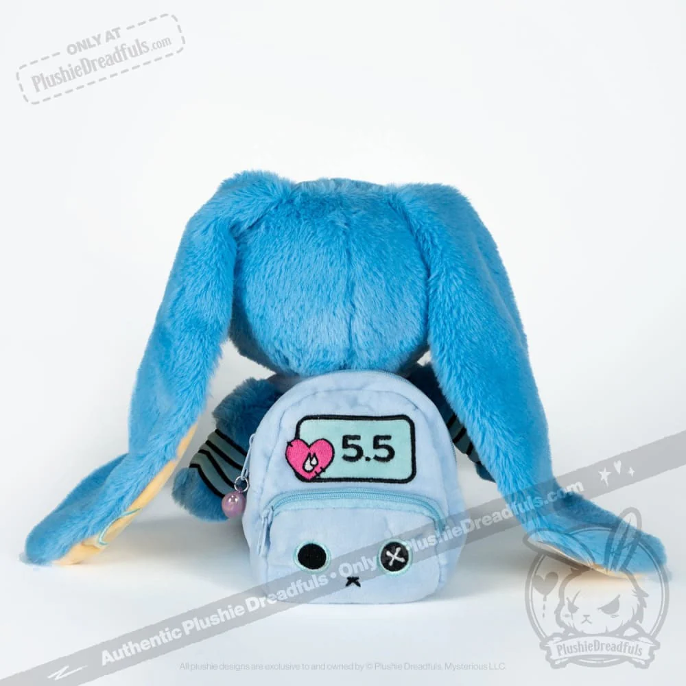 Plushie Dreadfuls - Diabetes Warrior Bunny - Plush Stuffed Animal - Image 8