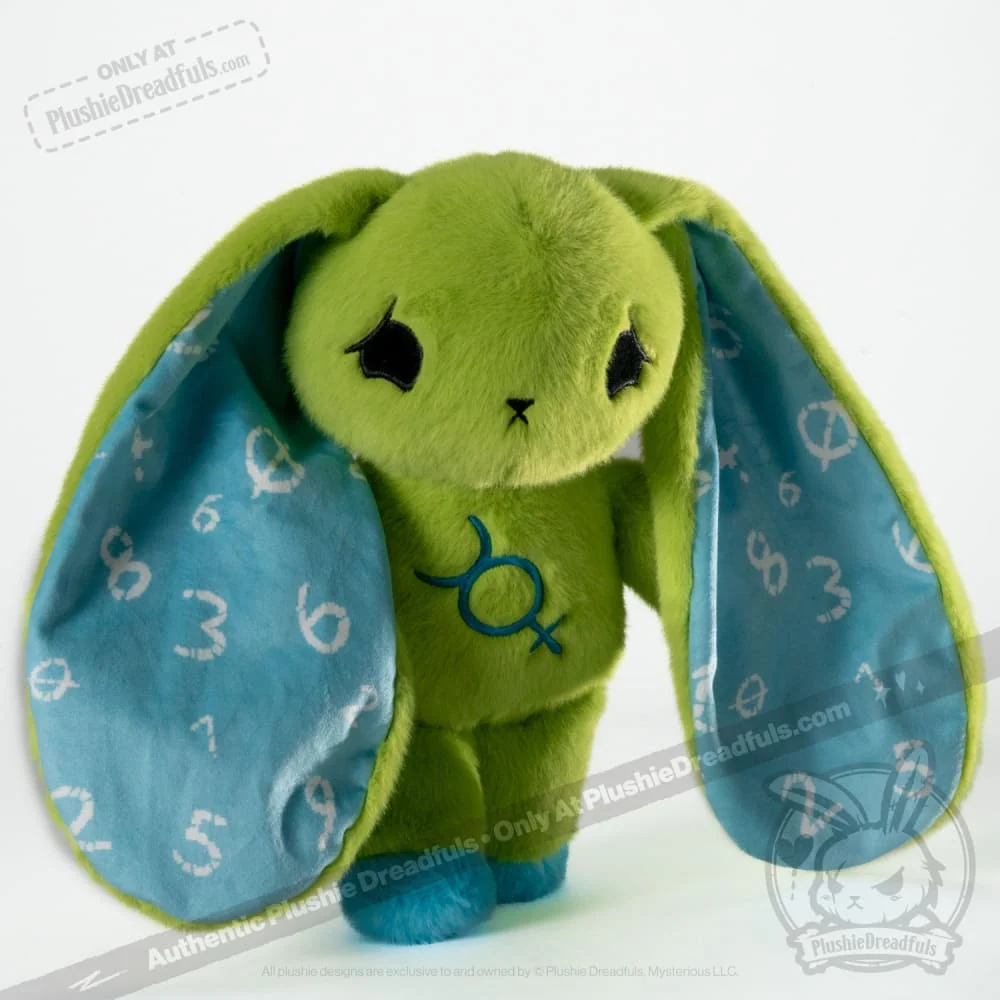 Plushie Dreadfuls - Dyscalculia Rabbit - Plush Stuffed Animal - Image 9