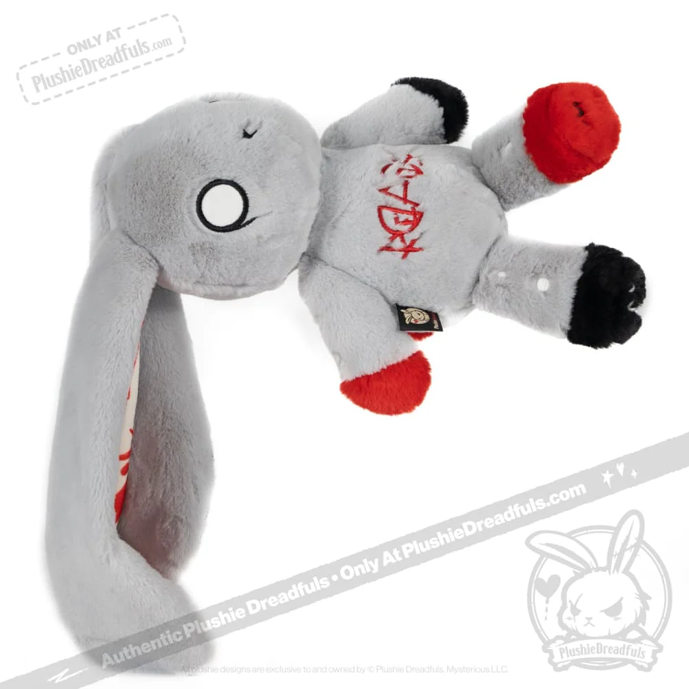 Plushie Dreadfuls - Dyslexia Rabbit - Plush Stuffed Animal - Image 9