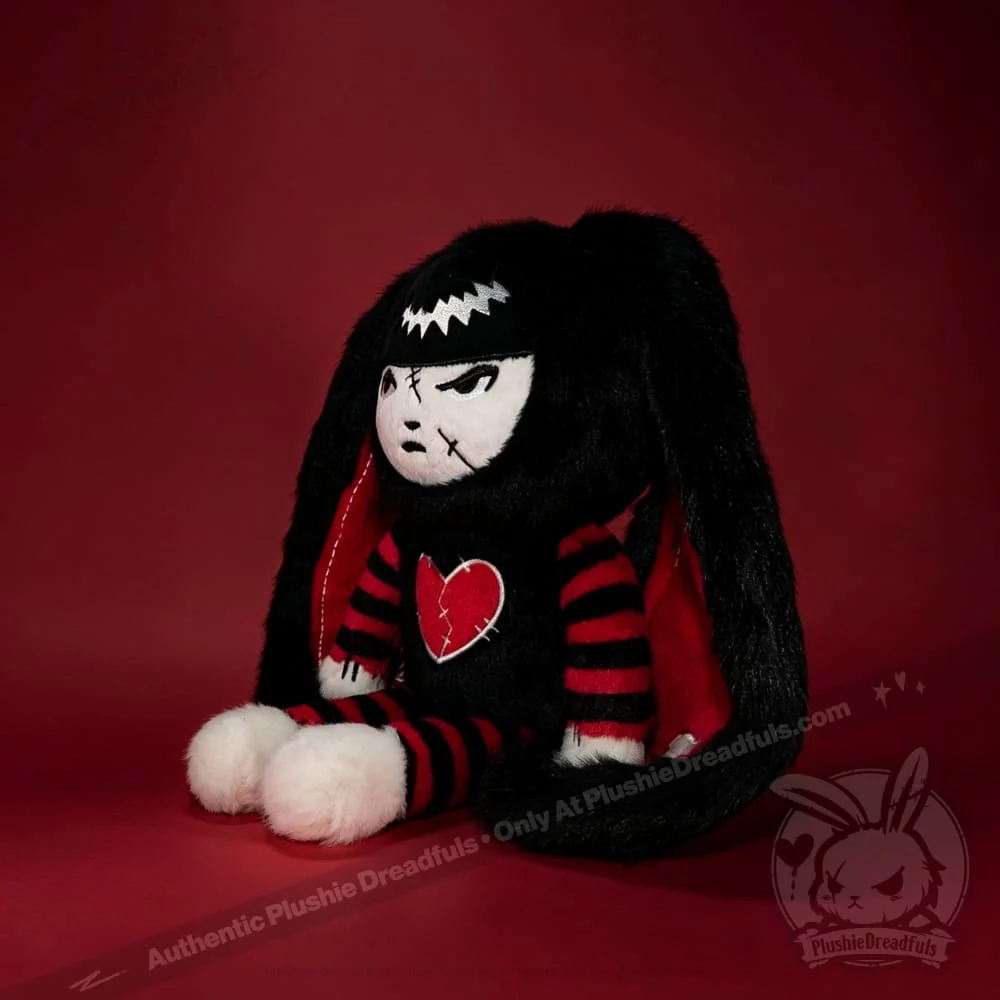 Plushie Dreadfuls - Emily The Strange - Plush Rabbit Stuffed Animal - Image 20