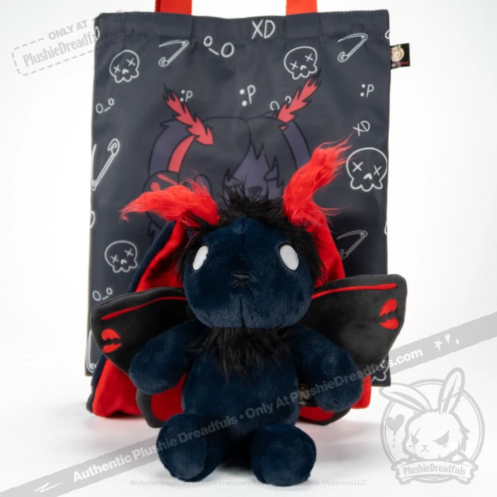 Plushie Dreadfuls -Emo Moth Rabbit - Plush Stuffed Animal - Image 17