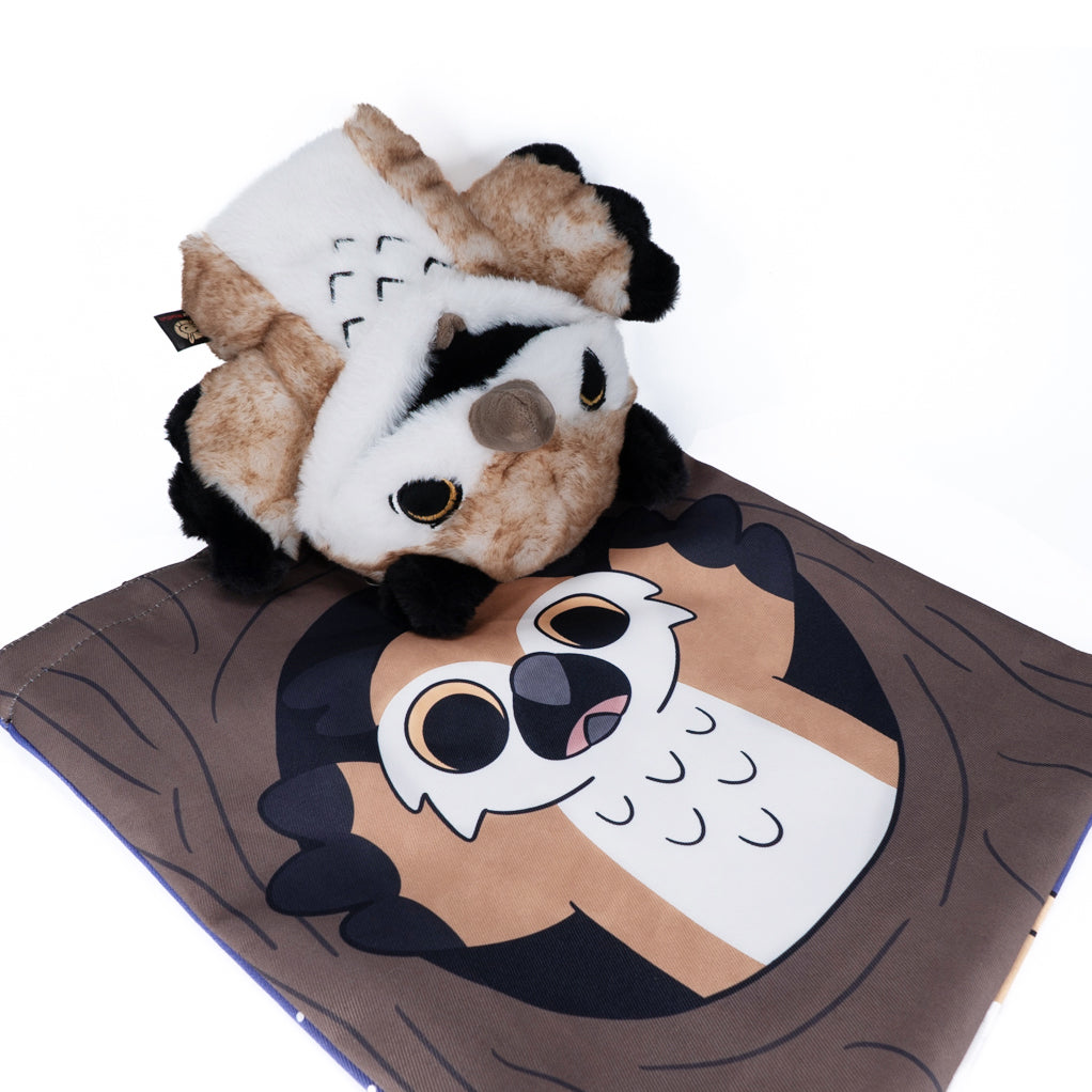 Plushie Dreadfuls - Existential Horror Owl Puppet - Plush Stuffed Animal - Image 31