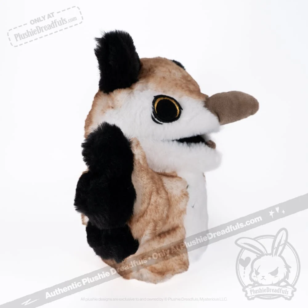 Plushie Dreadfuls - Existential Horror Owl Puppet - Plush Stuffed Animal - Image 6