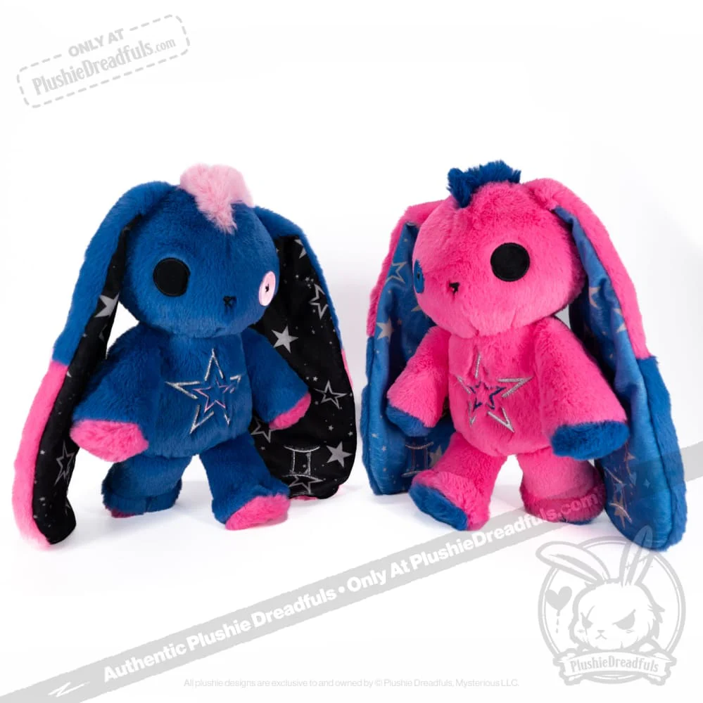 Plushie Dreadfuls - Gemini Rabbit - Plush Stuffed Animal - Image 3