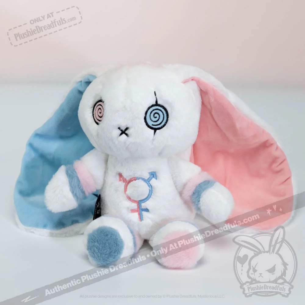 Plushie Dreadfuls - Gender Dysphoria Rabbit - Plush Stuffed Animal - Image 11