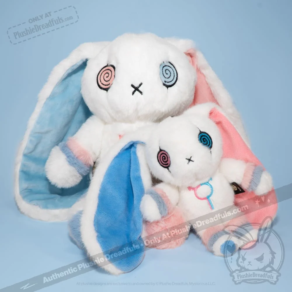 Plushie Dreadfuls - Gender Dysphoria Rabbit Plush Keychain Accessory - Image 13