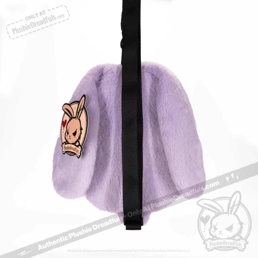 Plushie Dreadfuls - Goth Rabbit Crossbody Bag - Image 4