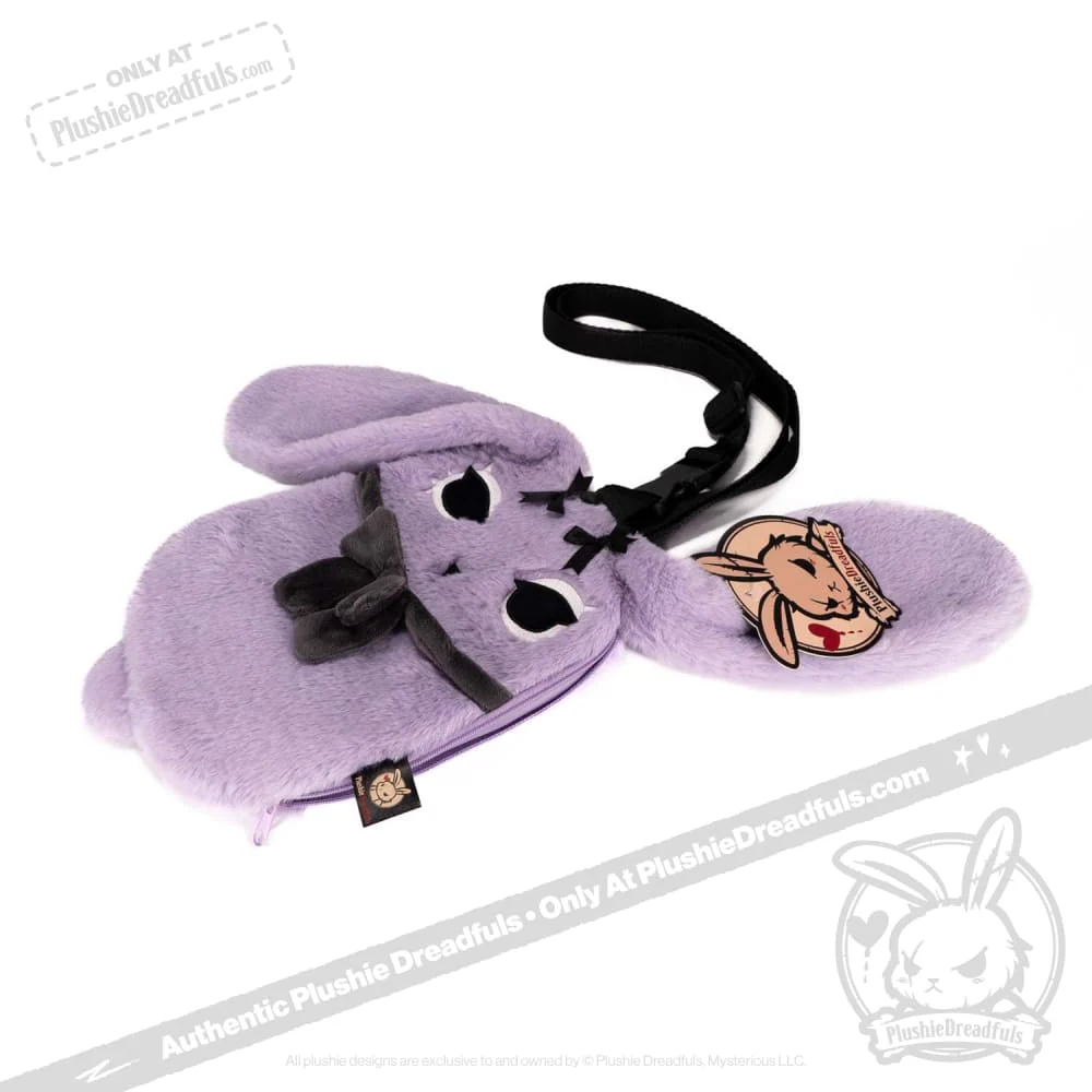 Plushie Dreadfuls - Goth Rabbit Crossbody Bag - Image 7