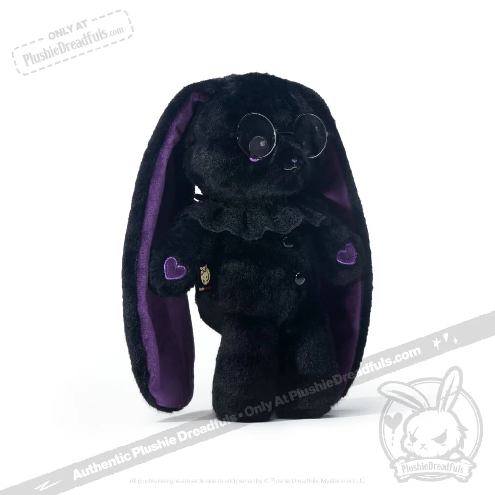 Plushie Dreadfuls - Goth Shy Rabbit - Plush Stuffed Animal - Image 10