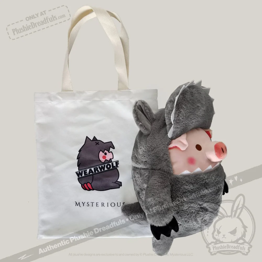 Plushie Dreadfuls -  Hammibal Lecter - Plush Pig Stuffed Animal - Image 12
